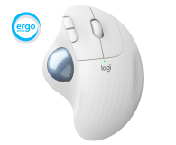Logitech M575 Ergo Trackball biała - 631354 - zdjęcie 2